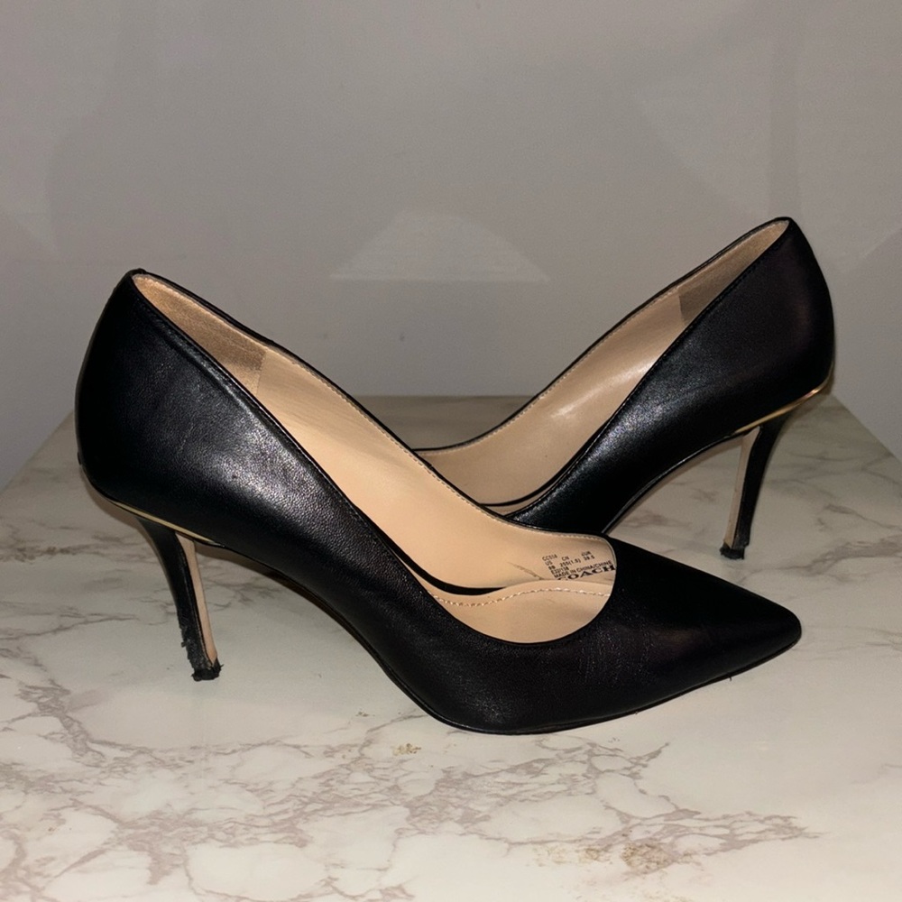 Coach Leather Heels